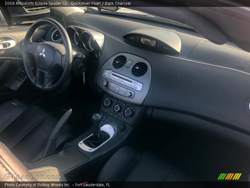 Quicksilver Pearl / Dark Charcoal 2009 Mitsubishi Eclipse Spyder GS