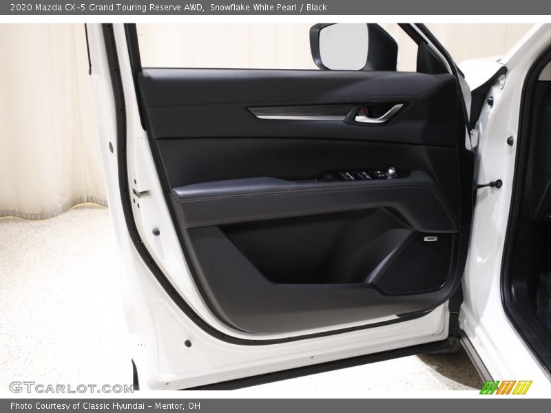 Snowflake White Pearl / Black 2020 Mazda CX-5 Grand Touring Reserve AWD