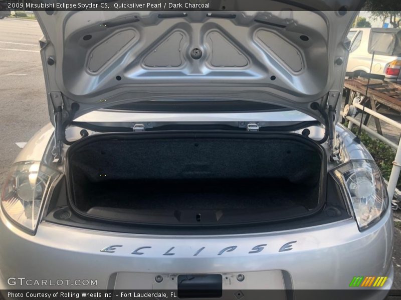Quicksilver Pearl / Dark Charcoal 2009 Mitsubishi Eclipse Spyder GS