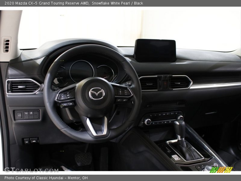Snowflake White Pearl / Black 2020 Mazda CX-5 Grand Touring Reserve AWD