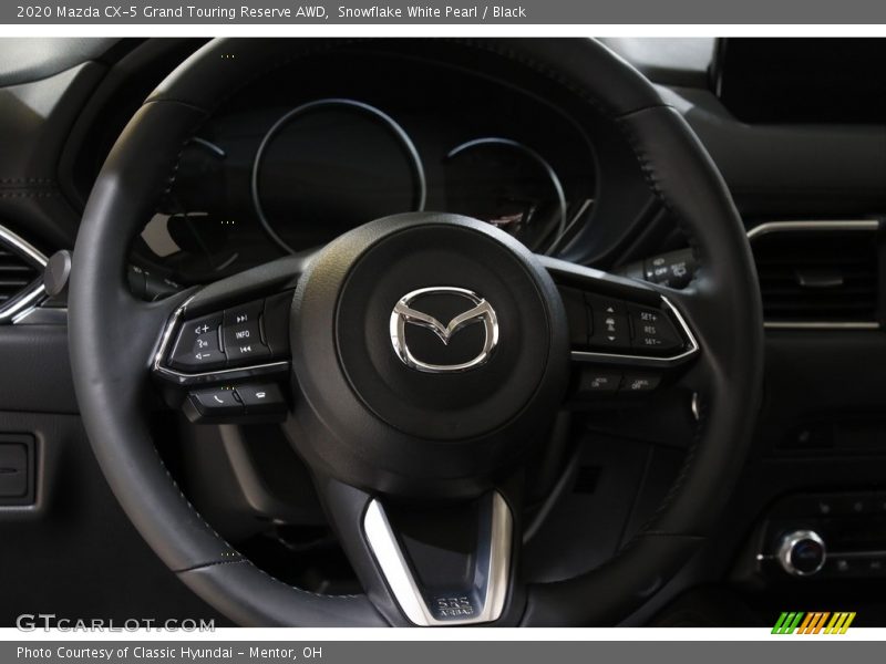 Snowflake White Pearl / Black 2020 Mazda CX-5 Grand Touring Reserve AWD