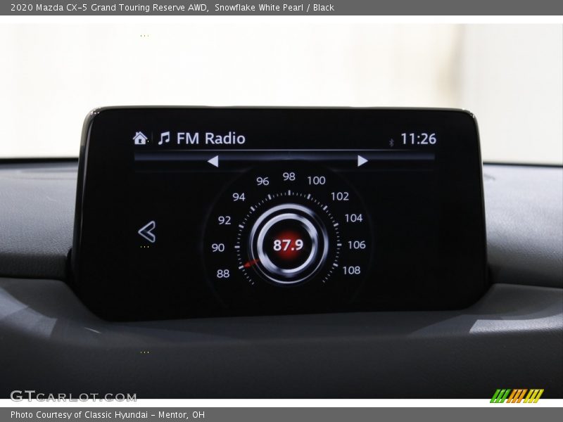 Snowflake White Pearl / Black 2020 Mazda CX-5 Grand Touring Reserve AWD