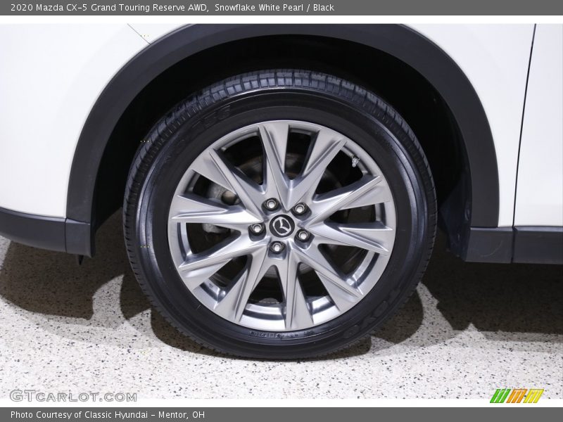 Snowflake White Pearl / Black 2020 Mazda CX-5 Grand Touring Reserve AWD