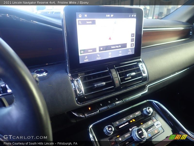 Pristine White / Ebony 2021 Lincoln Navigator Reserve 4x4