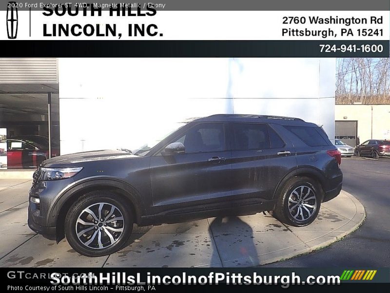 Magnetic Metallic / Ebony 2020 Ford Explorer ST 4WD