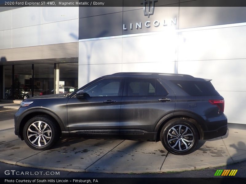 Magnetic Metallic / Ebony 2020 Ford Explorer ST 4WD
