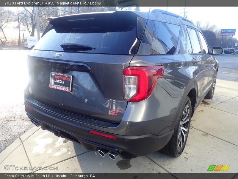 Magnetic Metallic / Ebony 2020 Ford Explorer ST 4WD