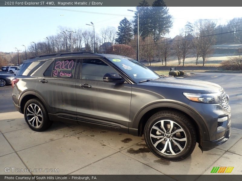 Magnetic Metallic / Ebony 2020 Ford Explorer ST 4WD