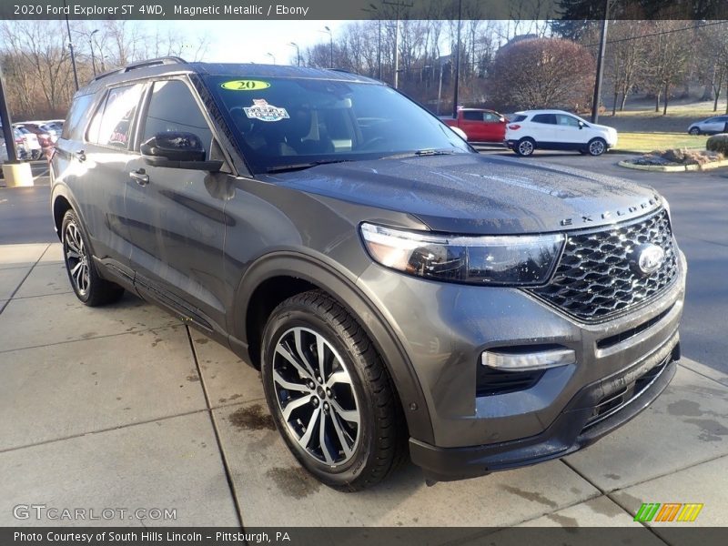 Magnetic Metallic / Ebony 2020 Ford Explorer ST 4WD