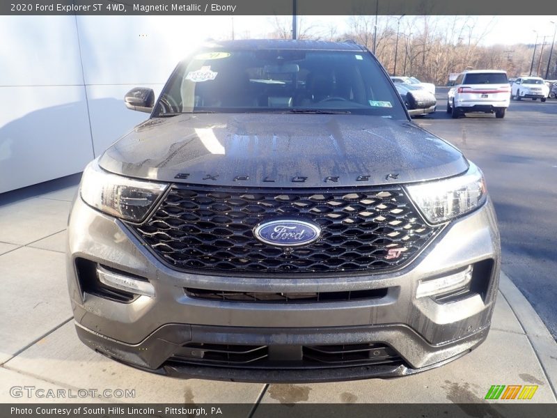 Magnetic Metallic / Ebony 2020 Ford Explorer ST 4WD