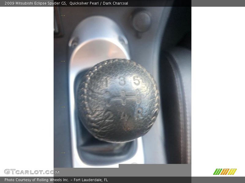 Quicksilver Pearl / Dark Charcoal 2009 Mitsubishi Eclipse Spyder GS