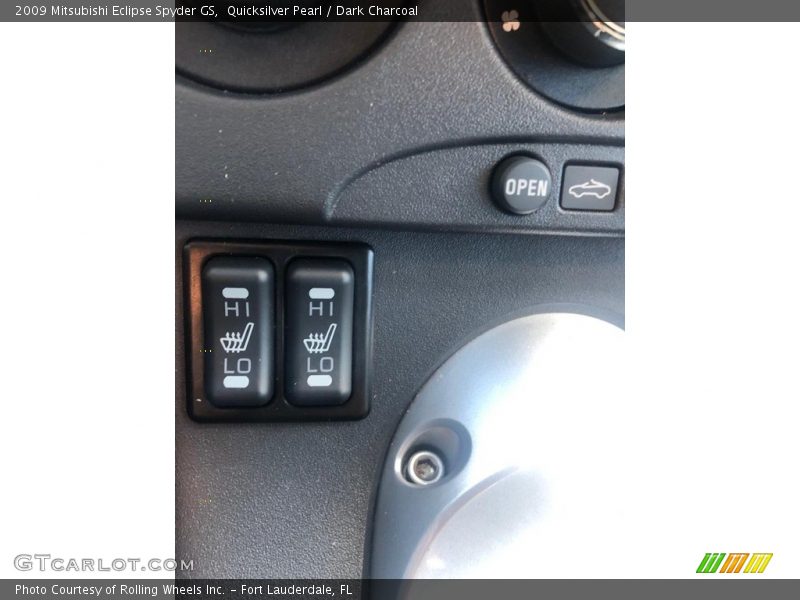 Quicksilver Pearl / Dark Charcoal 2009 Mitsubishi Eclipse Spyder GS