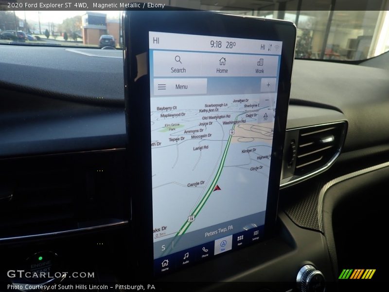 Magnetic Metallic / Ebony 2020 Ford Explorer ST 4WD