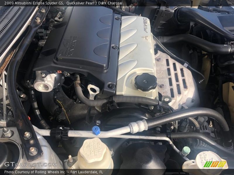 Quicksilver Pearl / Dark Charcoal 2009 Mitsubishi Eclipse Spyder GS