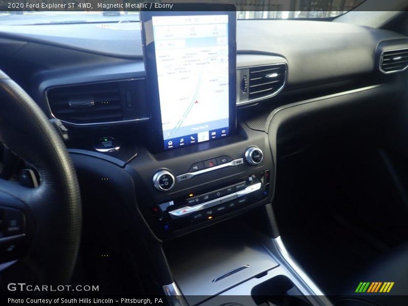 Magnetic Metallic / Ebony 2020 Ford Explorer ST 4WD