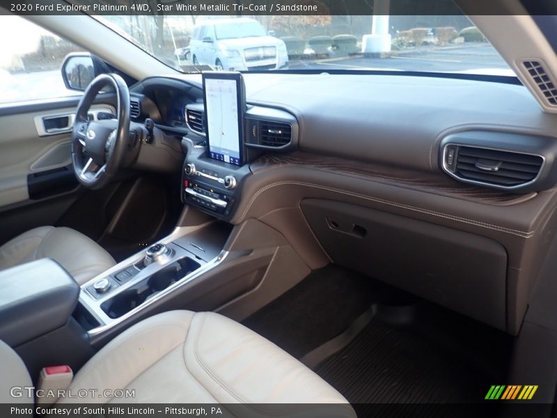 Dashboard of 2020 Explorer Platinum 4WD