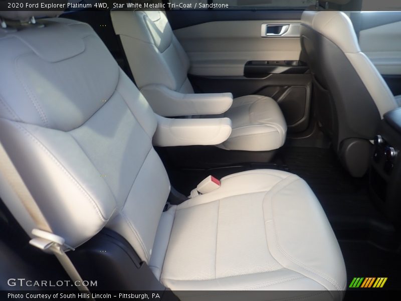 Rear Seat of 2020 Explorer Platinum 4WD
