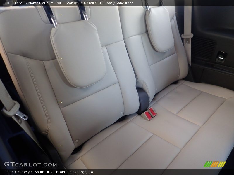Rear Seat of 2020 Explorer Platinum 4WD