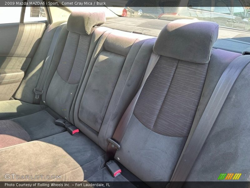 Comet Gray Mica / Black 2009 Mazda MAZDA6 i Sport