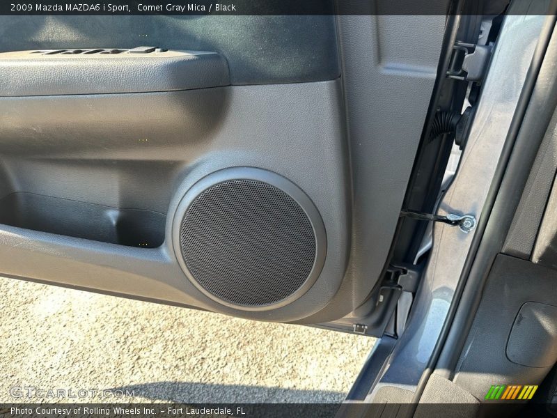 Comet Gray Mica / Black 2009 Mazda MAZDA6 i Sport