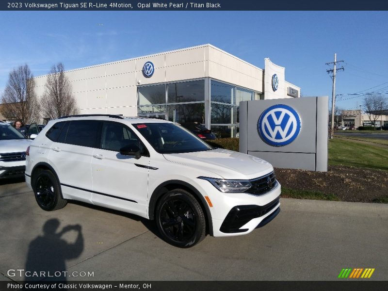  2023 Tiguan SE R-Line 4Motion Opal White Pearl