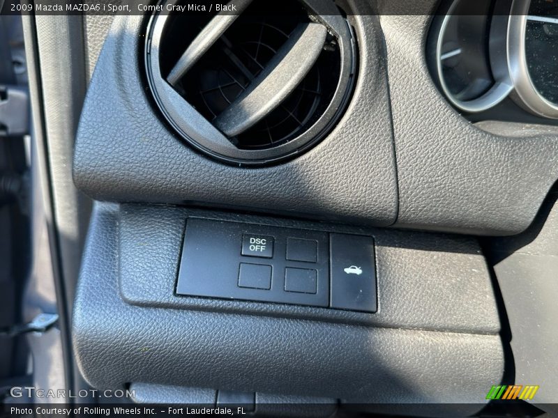 Comet Gray Mica / Black 2009 Mazda MAZDA6 i Sport