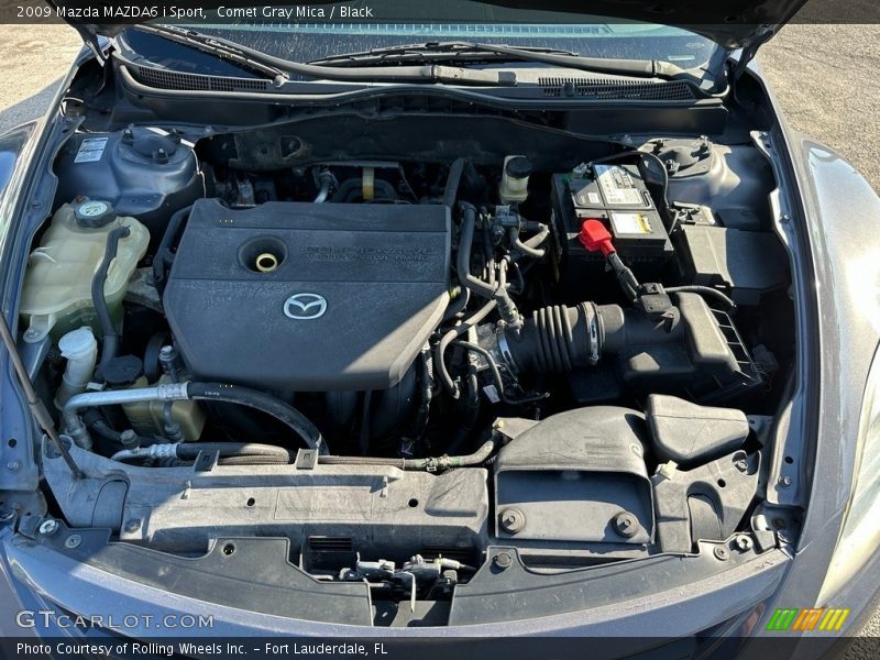 Comet Gray Mica / Black 2009 Mazda MAZDA6 i Sport