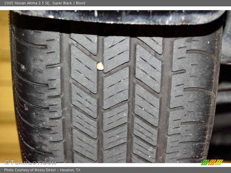 Super Black / Blond 2005 Nissan Altima 3.5 SE