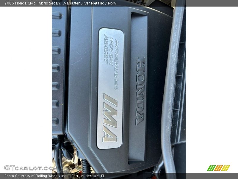 Alabaster Silver Metallic / Ivory 2006 Honda Civic Hybrid Sedan