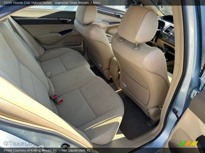 Alabaster Silver Metallic / Ivory 2006 Honda Civic Hybrid Sedan