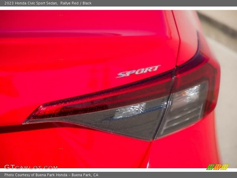 Rallye Red / Black 2023 Honda Civic Sport Sedan
