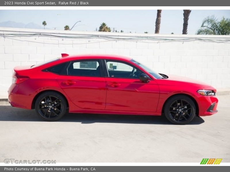  2023 Civic Sport Sedan Rallye Red