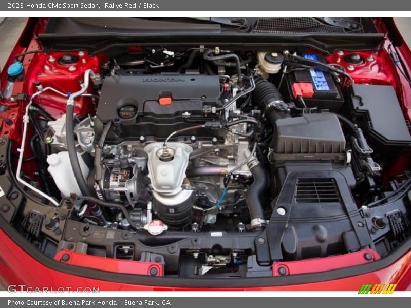 Rallye Red / Black 2023 Honda Civic Sport Sedan