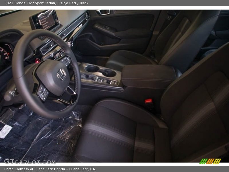 Front Seat of 2023 Civic Sport Sedan