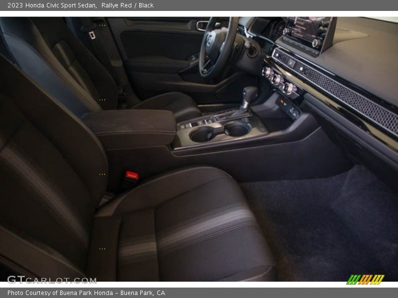 Rallye Red / Black 2023 Honda Civic Sport Sedan