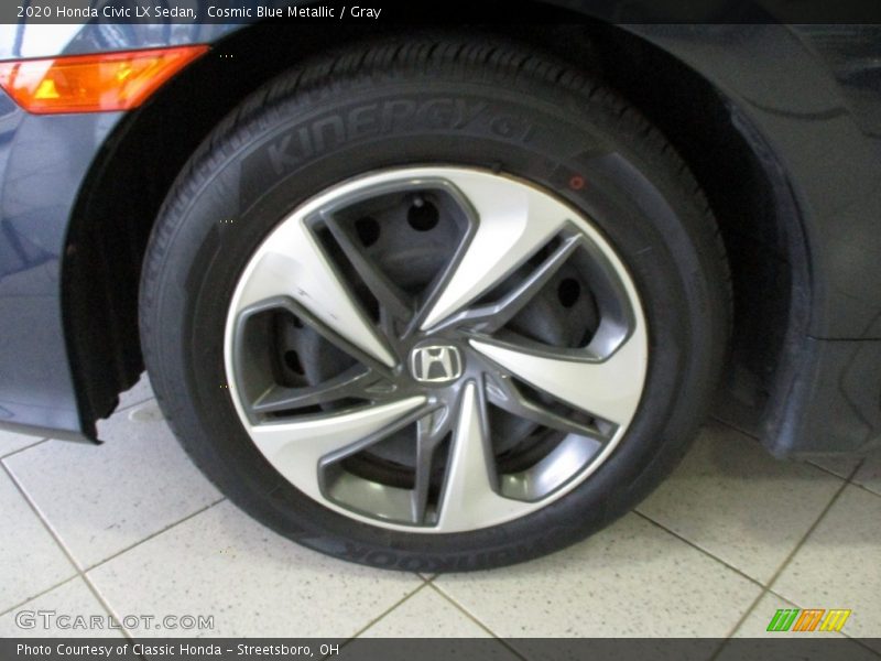 Cosmic Blue Metallic / Gray 2020 Honda Civic LX Sedan