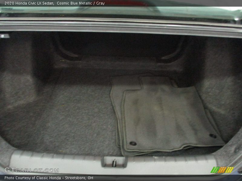 Cosmic Blue Metallic / Gray 2020 Honda Civic LX Sedan