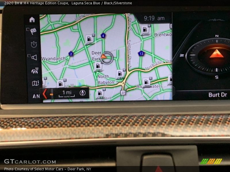 Navigation of 2020 M4 Heritage Edition Coupe