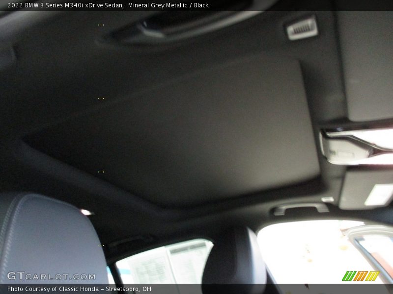 Mineral Grey Metallic / Black 2022 BMW 3 Series M340i xDrive Sedan