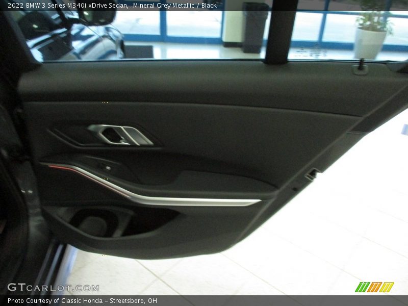 Mineral Grey Metallic / Black 2022 BMW 3 Series M340i xDrive Sedan