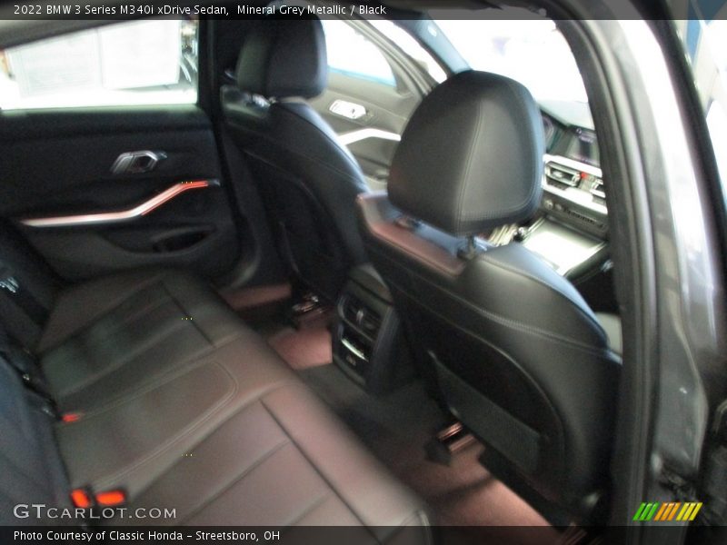 Mineral Grey Metallic / Black 2022 BMW 3 Series M340i xDrive Sedan