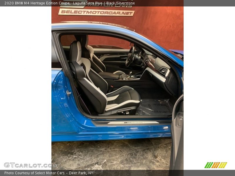 Laguna Seca Blue / Black/Silverstone 2020 BMW M4 Heritage Edition Coupe