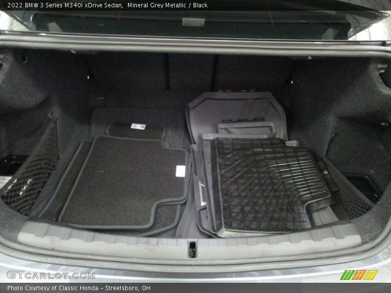 Mineral Grey Metallic / Black 2022 BMW 3 Series M340i xDrive Sedan