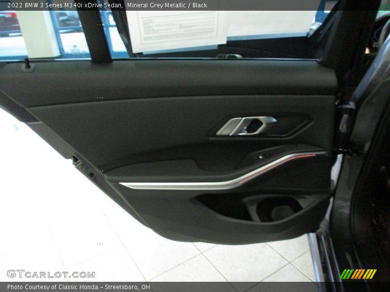Mineral Grey Metallic / Black 2022 BMW 3 Series M340i xDrive Sedan