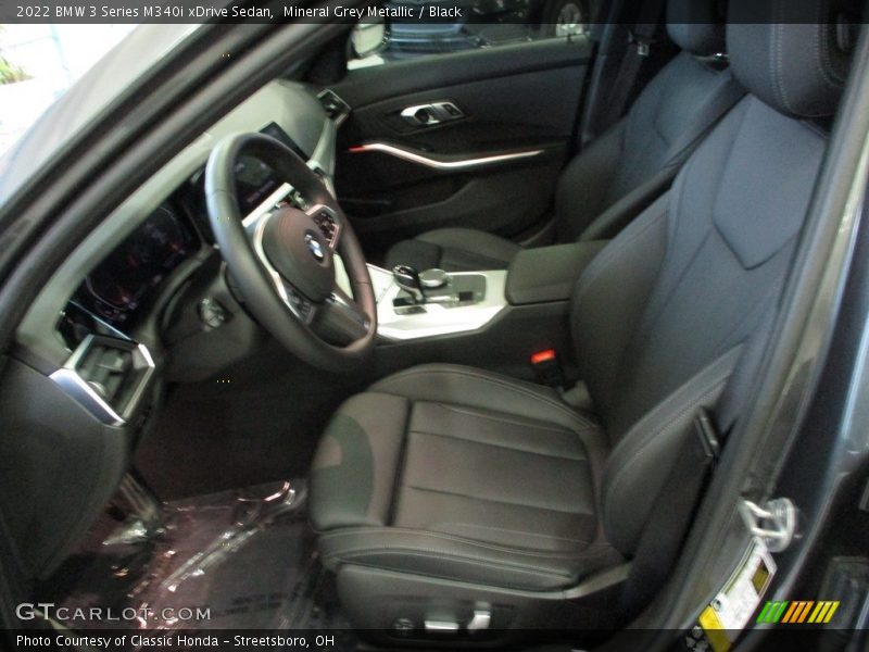 Mineral Grey Metallic / Black 2022 BMW 3 Series M340i xDrive Sedan