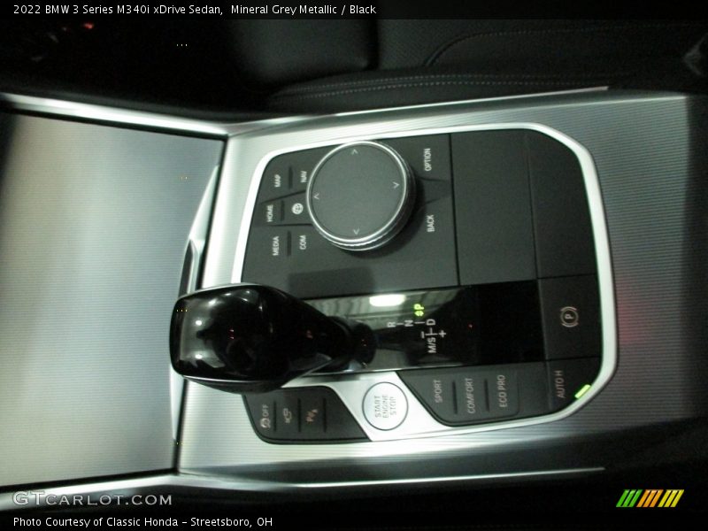 Mineral Grey Metallic / Black 2022 BMW 3 Series M340i xDrive Sedan