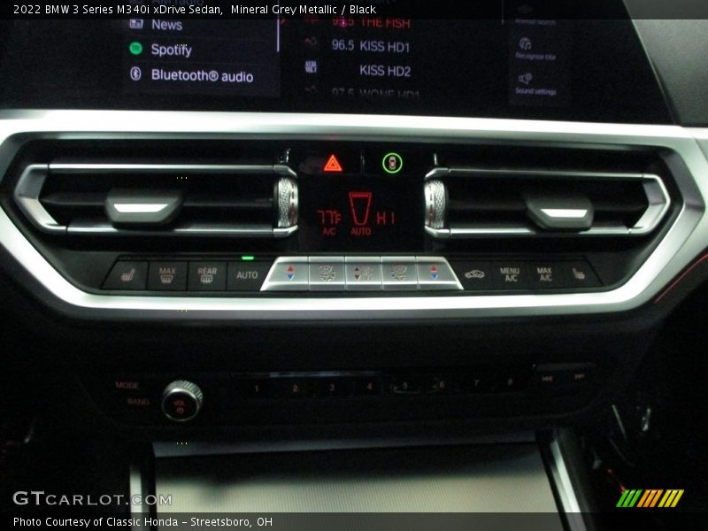 Mineral Grey Metallic / Black 2022 BMW 3 Series M340i xDrive Sedan