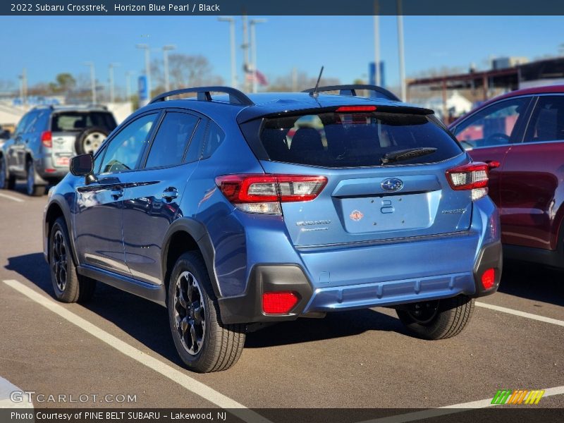 Horizon Blue Pearl / Black 2022 Subaru Crosstrek