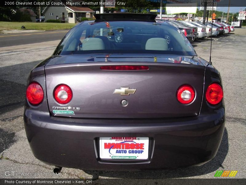 Majestic Amethyst Metallic / Gray 2006 Chevrolet Cobalt LS Coupe