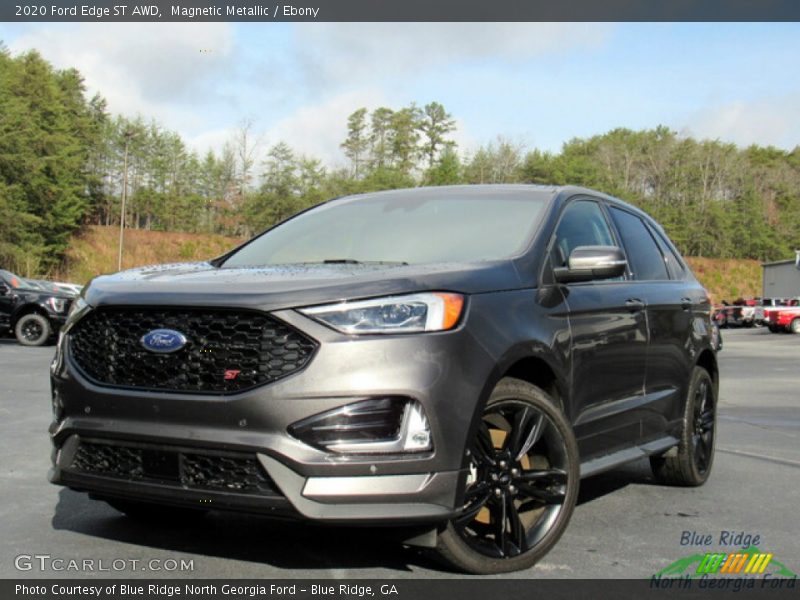 Magnetic Metallic / Ebony 2020 Ford Edge ST AWD
